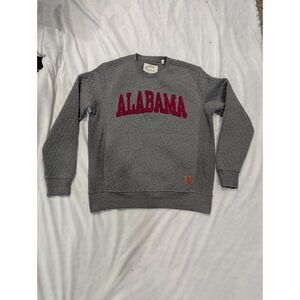 Alabama Crimson Tide NCAA Moose Quilted Pullover Sweater Pressbox Medium